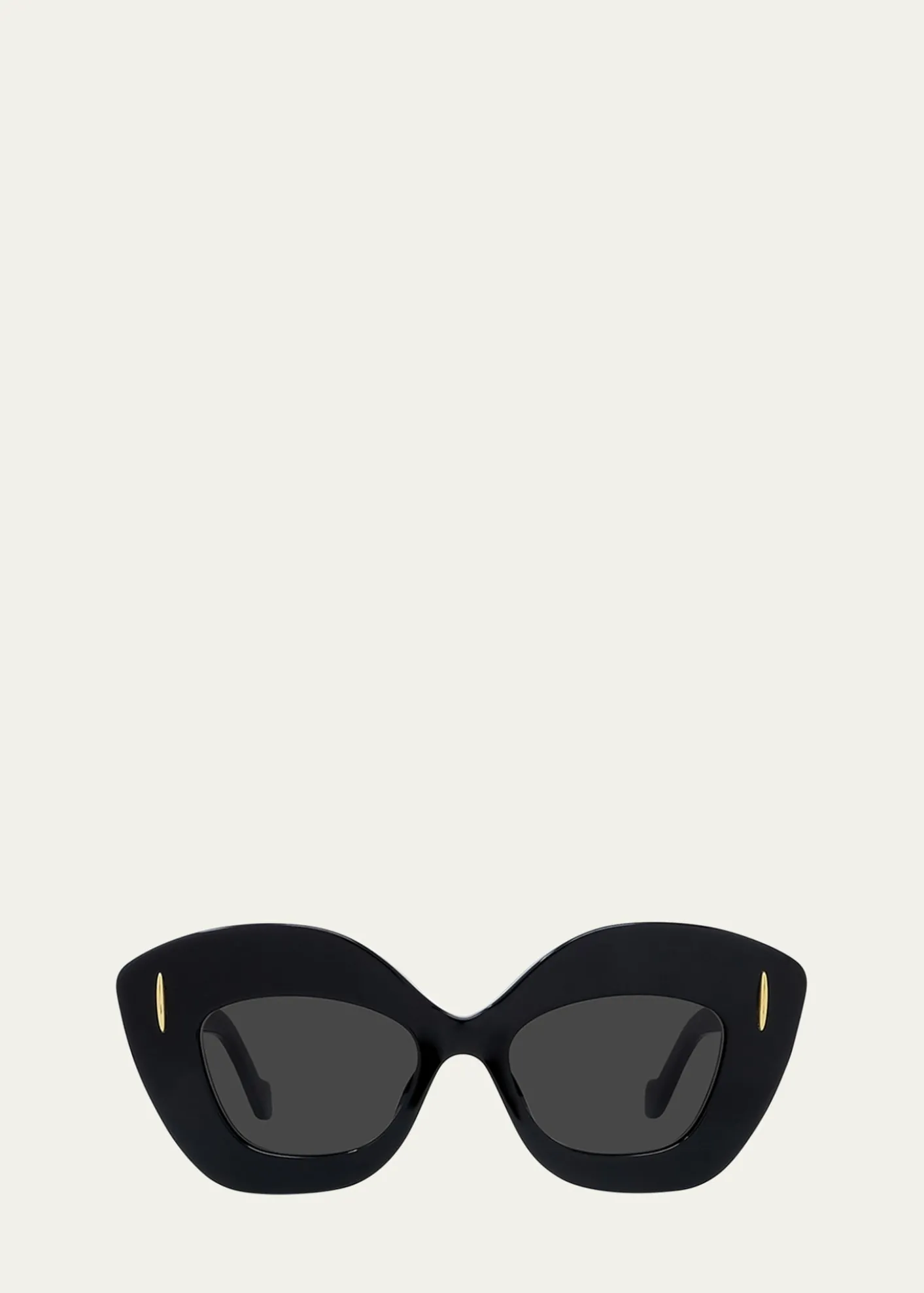 LoeweAnagram Acetate Butterfly Sunglasses