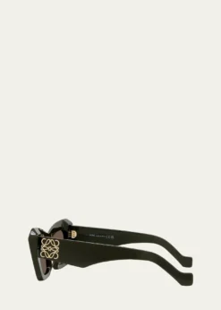 LoeweAnagram Acetate Cat-Eye Sunglasses