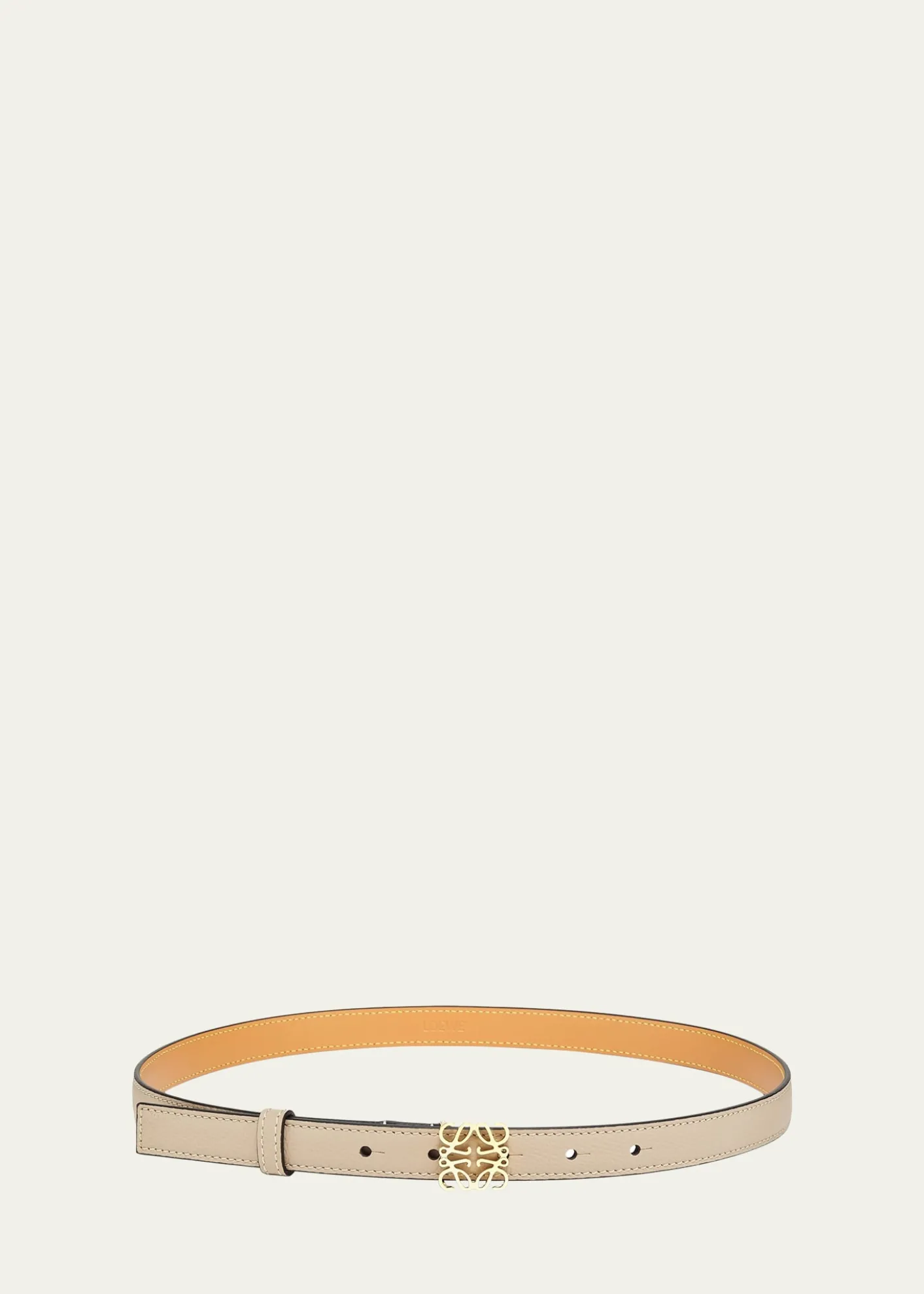 LoeweAnagram Leather Belt