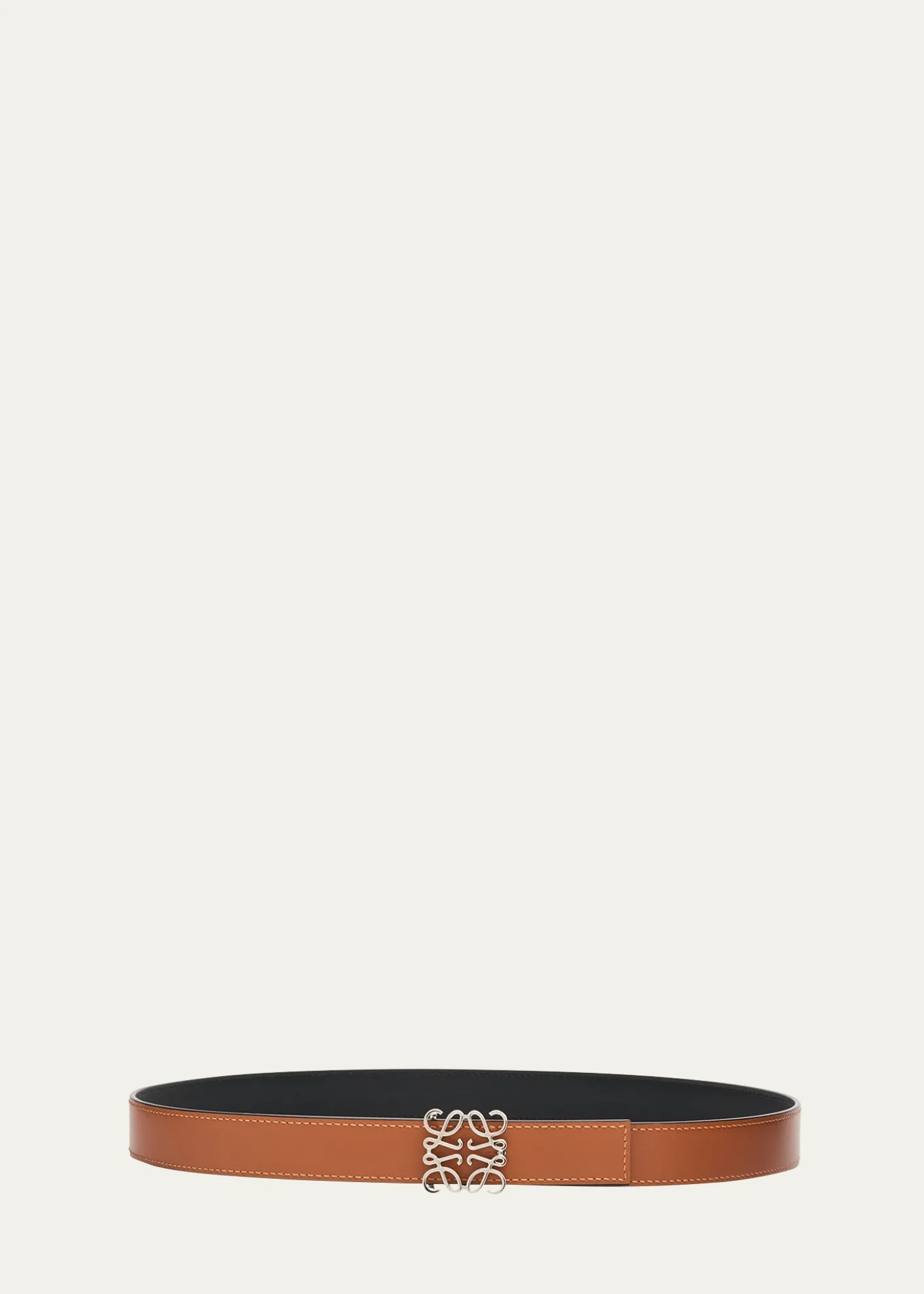 LoeweAnagram Reversible Leather Belt
