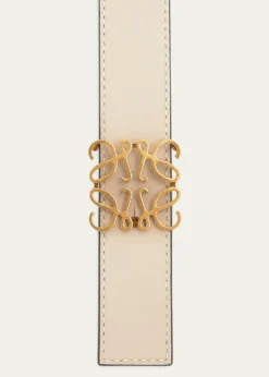 LoeweAnagram Reversible Leather Belt