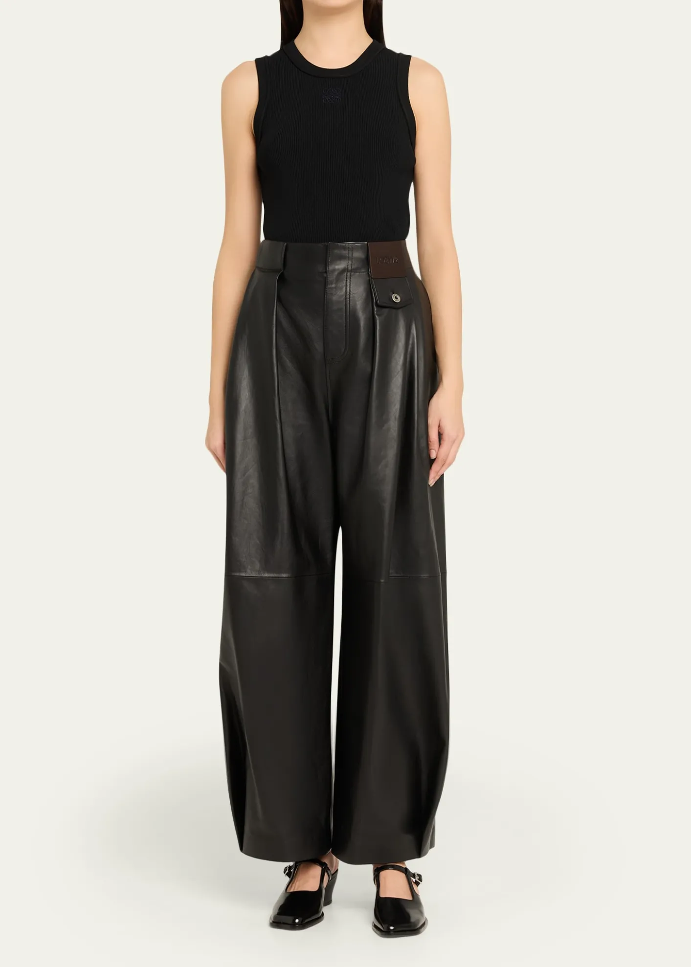 LoeweAnagram Rib Tank Top
