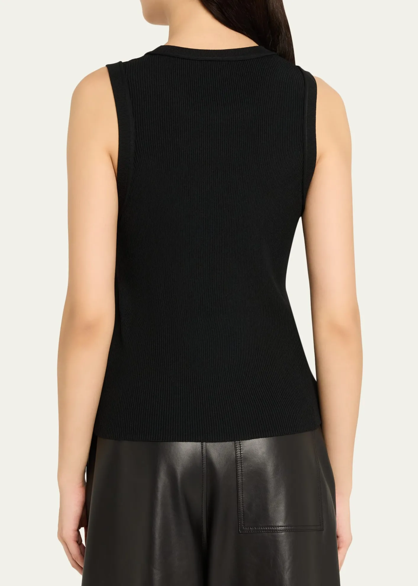 LoeweAnagram Rib Tank Top