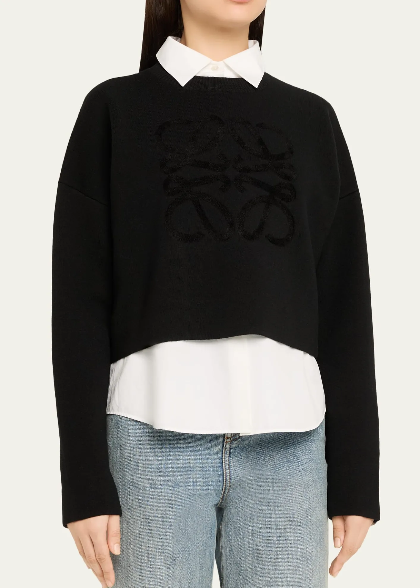LoeweAnagram Wool-Blend Sweater