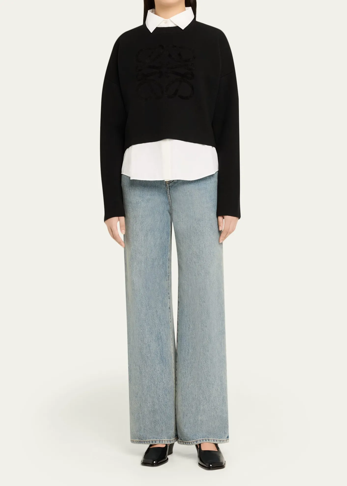 LoeweAnagram Wool-Blend Sweater