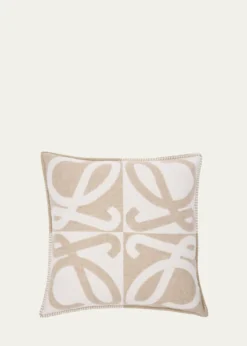 LoeweAnagram Wool/Cashmere Cushion, 20