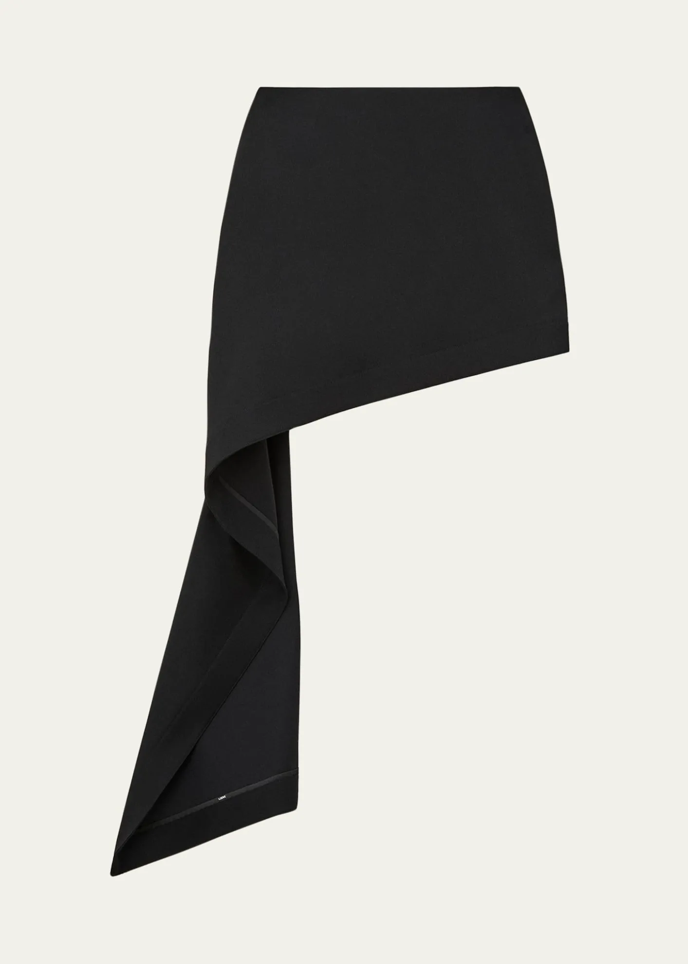 LoeweAsymmetric Drape Mini Skirt