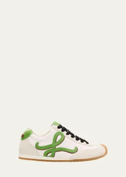 LoeweBallet Runner Mixed Leather Sneakers