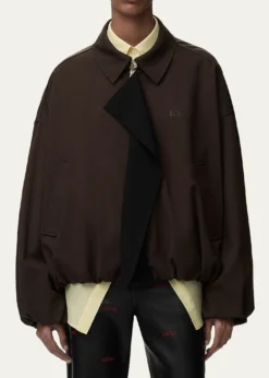 LoeweBalloon Contrast Panel Jacket