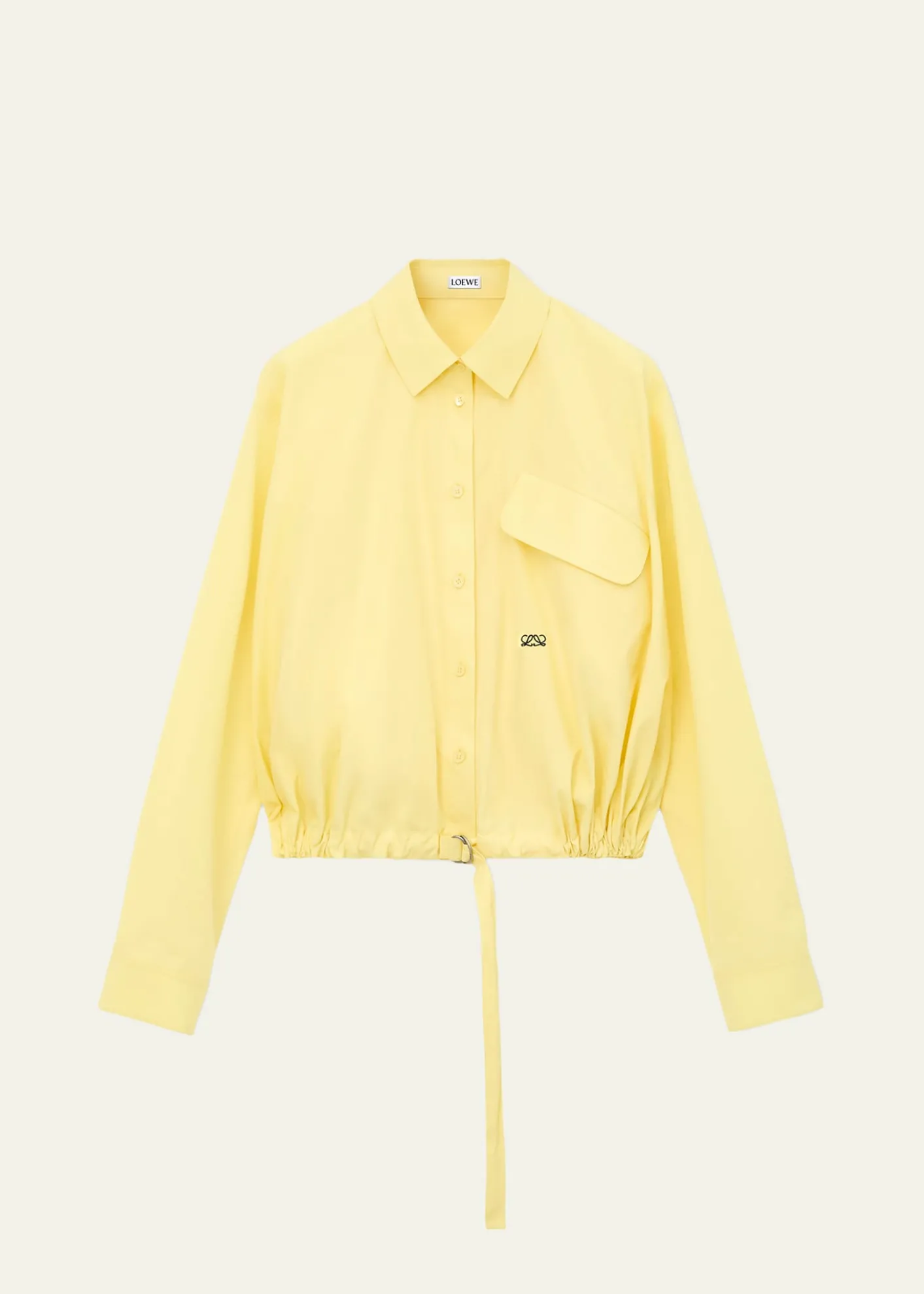 LoeweBelted Balloon Button-Down Shirt
