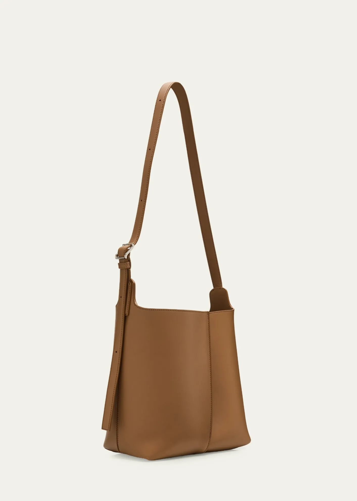 LoeweBilbao Leather Bucket Bag