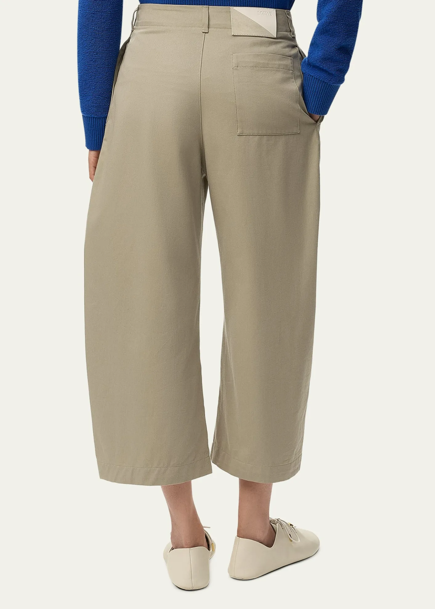 LoeweCurved Leg Trousers