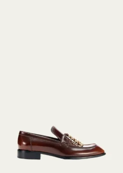 LoeweEdge Leather Loafers