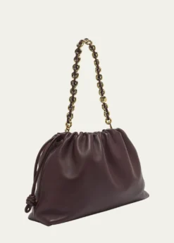 LoeweFlamenco Large Napa Lambskin Shoulder Bag