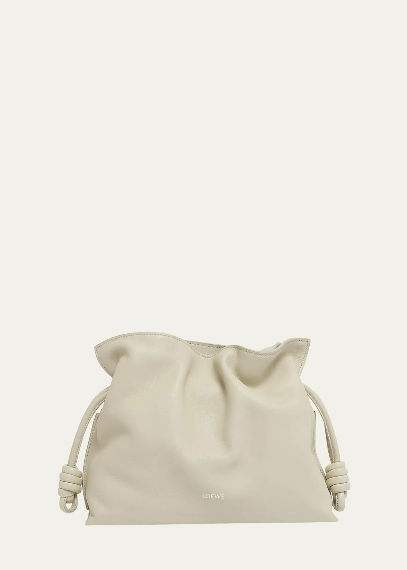 LoeweFlamenco Medium Clutch Bag in Napa Leather
