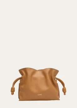 LoeweFlamenco Mini Clutch Bag in Napa Leather