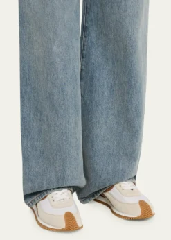 LoeweFlow 2.0 Runner Suede and Leather Sneakers