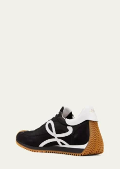 LoeweFlow Suede Retro Runner Sneakers