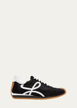 LoeweFlow Suede Retro Runner Sneakers