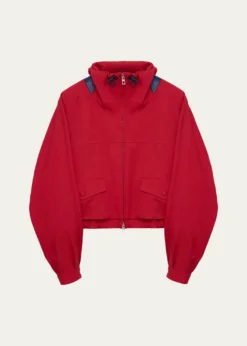 LoeweLightweight Cropped Technical Jacket