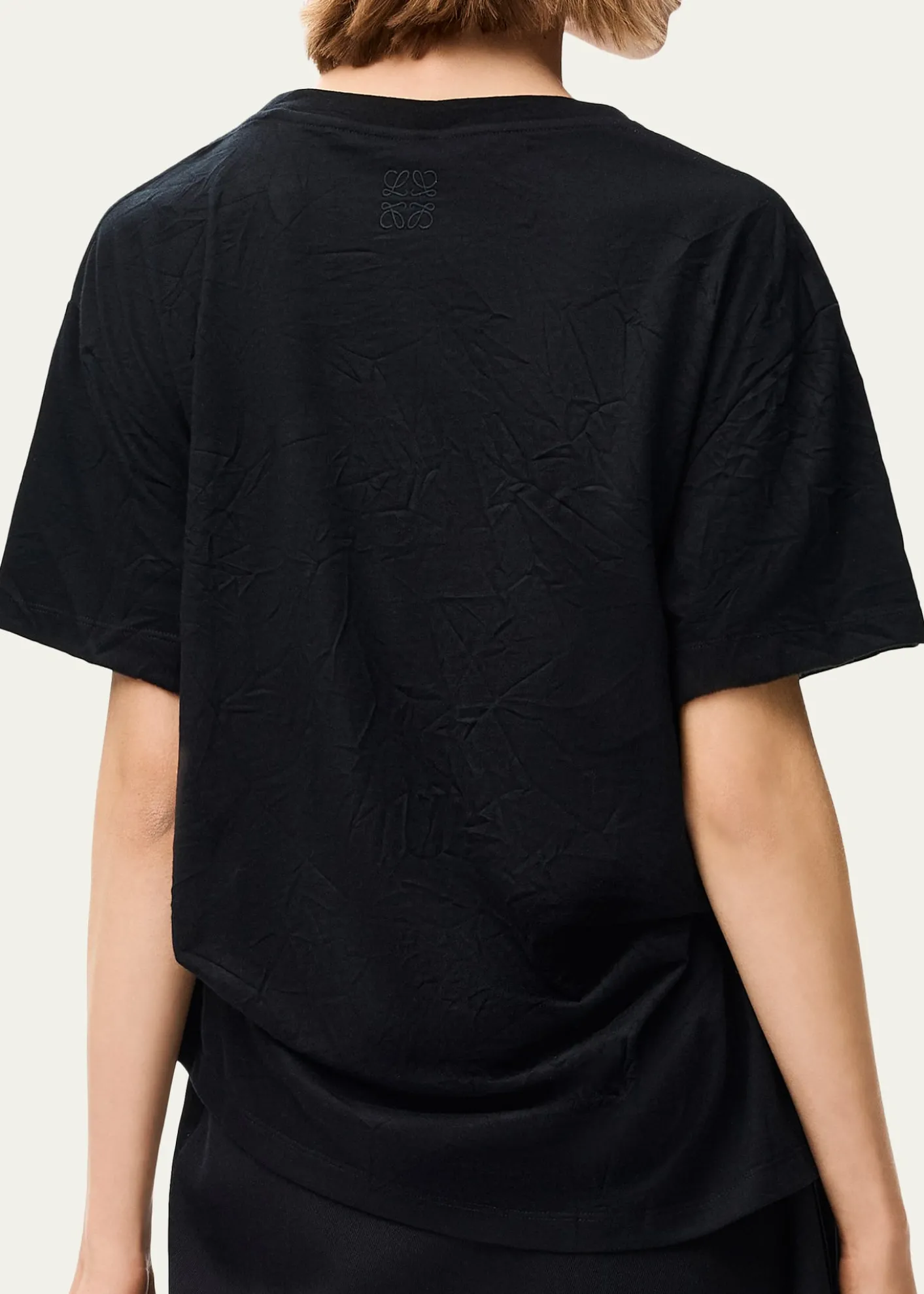 LoeweLogo-Print Cotton-Blend T-Shirt