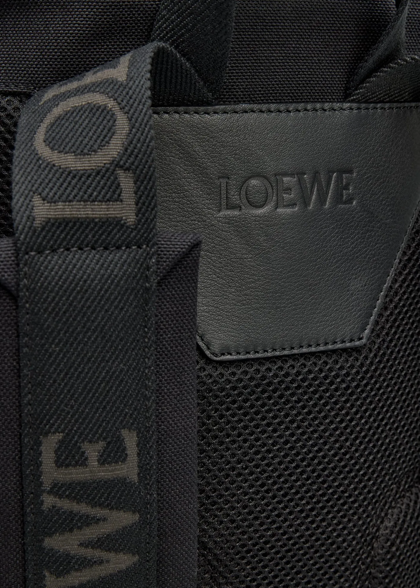 LoeweMen's Flex Roll-Top Canvas & Suede Backpack