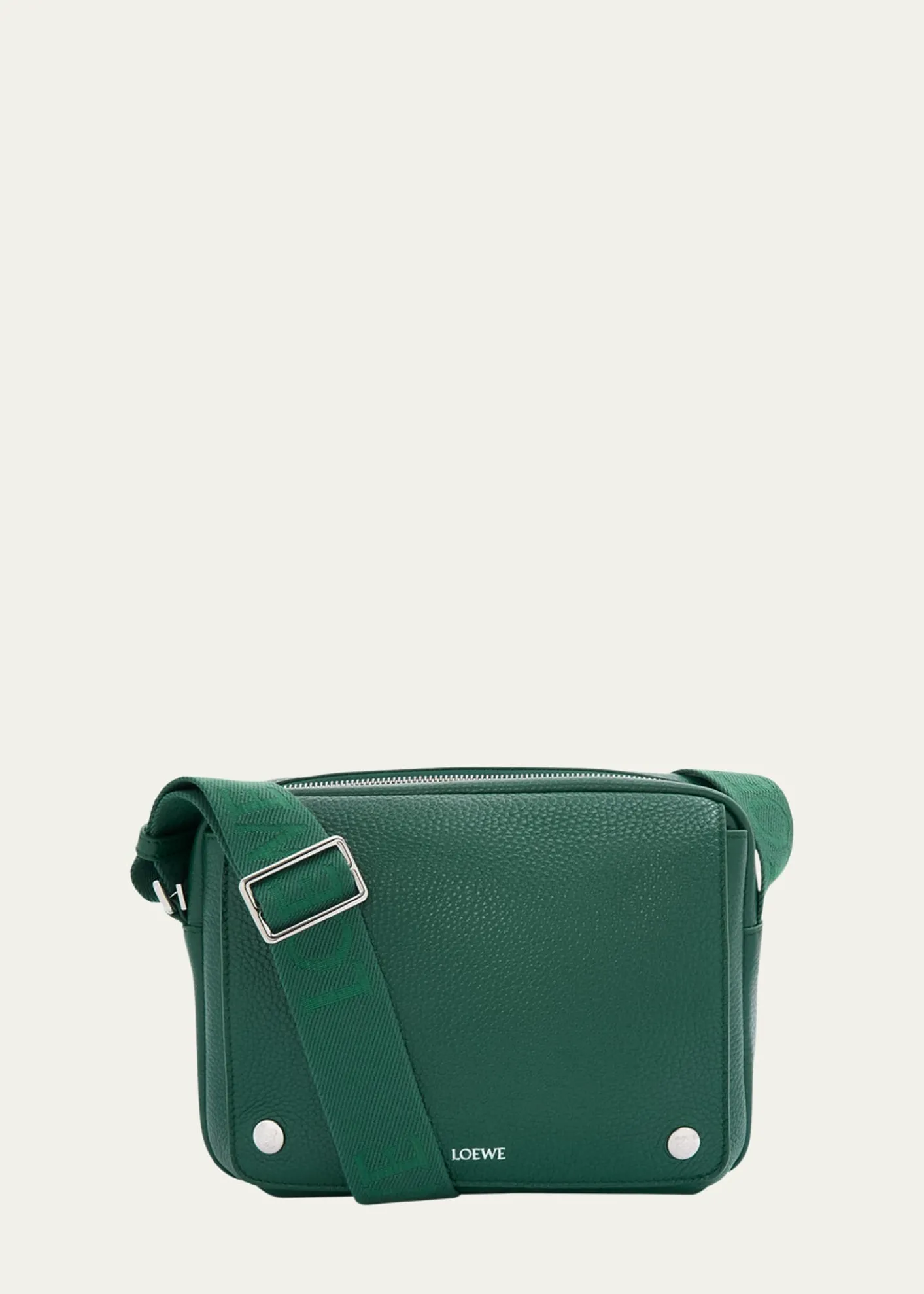 LoeweMen's XS Pebble Leather Messenger Bag