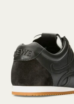 LoeweMen's Ballet Runner 2.0 Leather and Suede Low-Top Sneakers