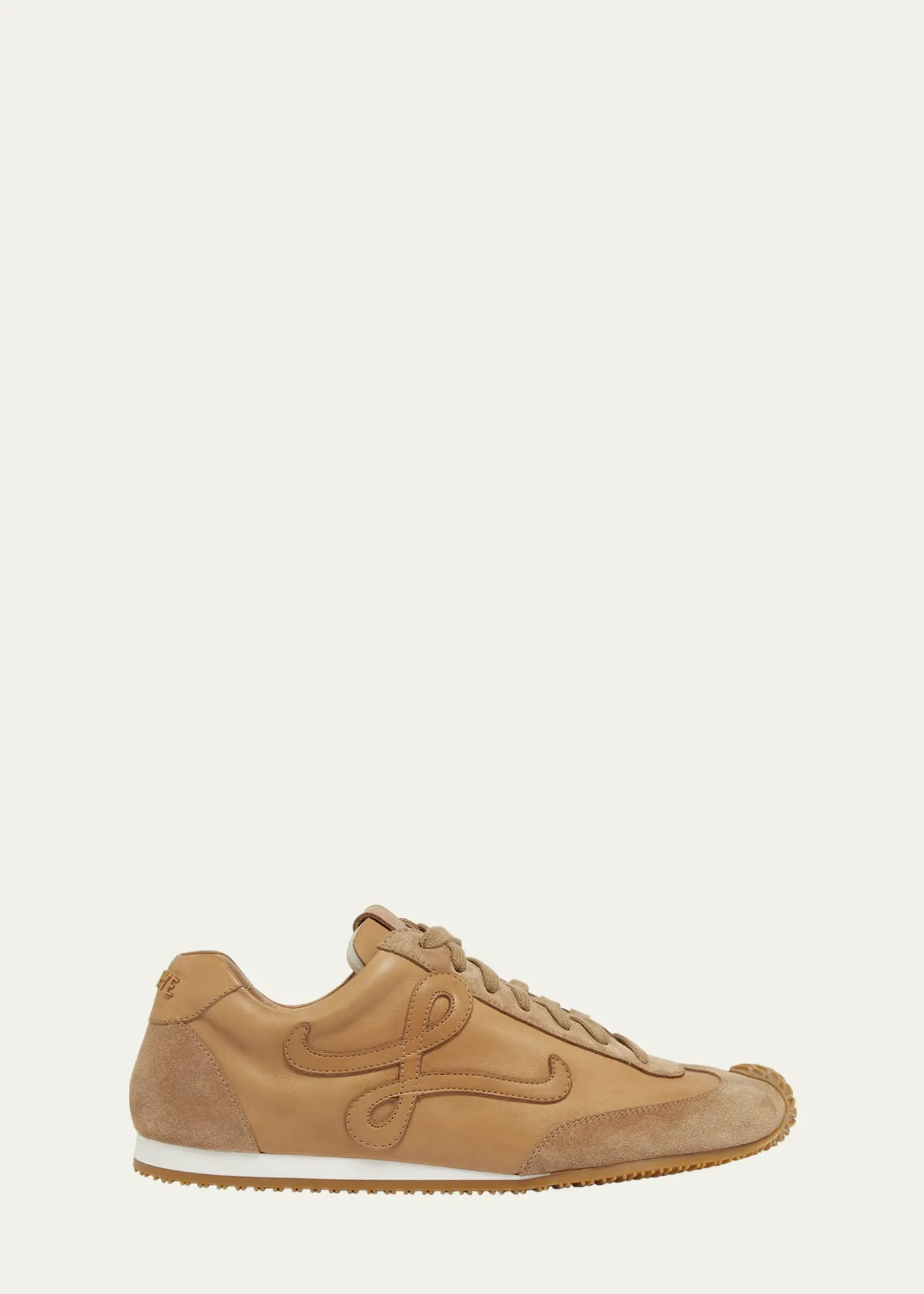 LoeweMen's Ballet Runner 2.0 Leather and Suede Low-Top Sneakers
