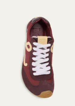 LoeweMen's Ballet Runner 2 Nylon and Suede Sneakers