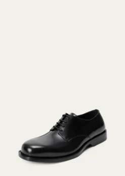 LoeweMen's Bobine Leather Derby Shoes