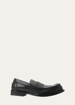 LoeweMen's Bobine Leather Penny Loafers