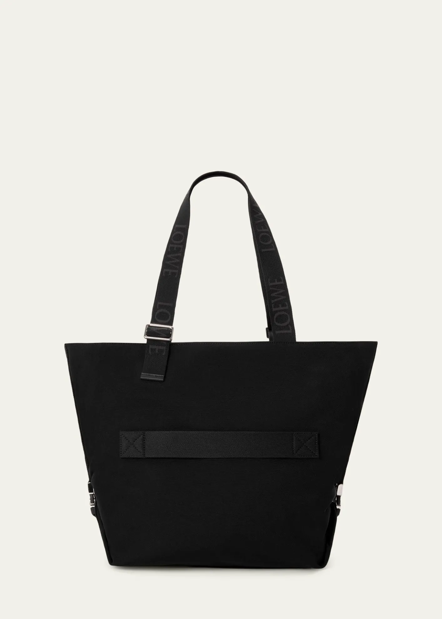 LoeweMen's Flex Zipped Tote Bag in Canvas & Suede