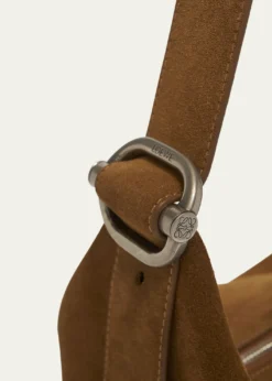 LoeweMen's Loop Medium Suede Bucket Bag