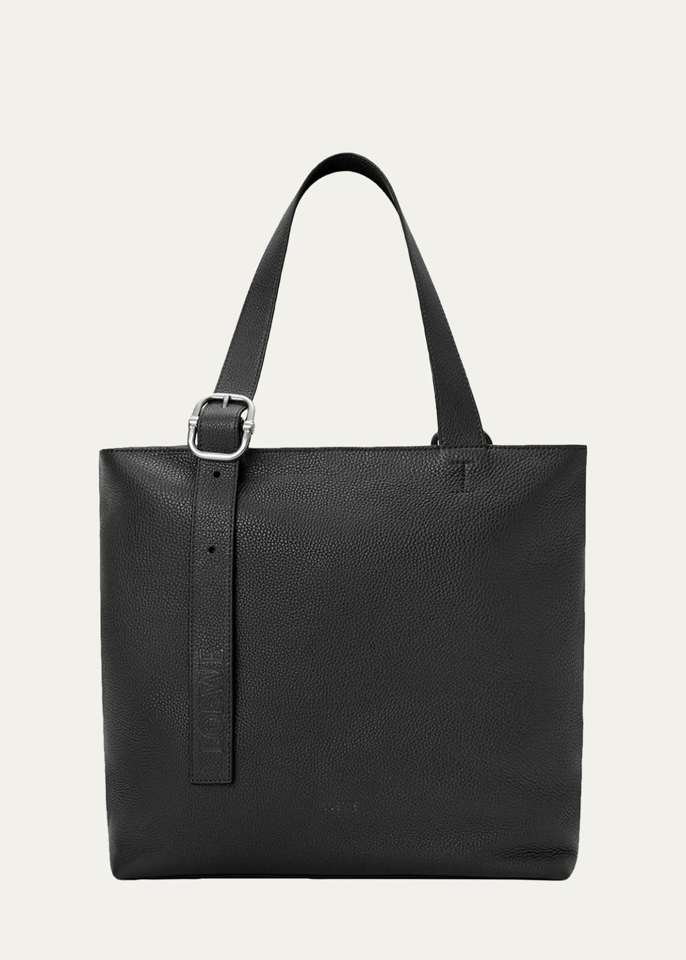 LoeweMen's Loop Zipped Leather Tote Bag