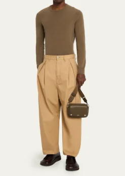 LoeweMen's Pebble Leather Camera Bag