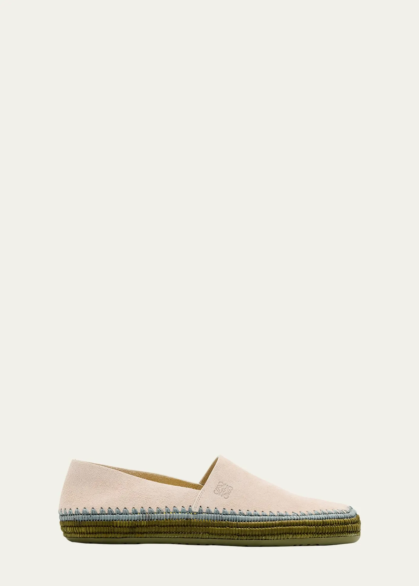 LoeweMen's Rio Suede and Raffia Espadrilles
