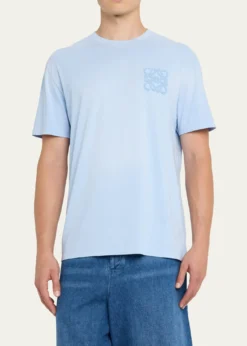 LoeweMen's Tonal Anagram Crewneck T-Shirt