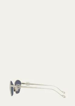 LoeweMetal Anagram Sunglasses