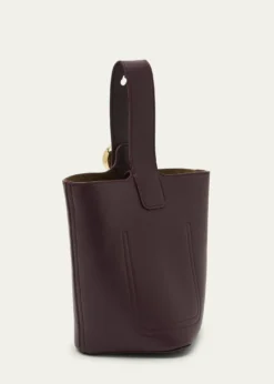 LoeweMini Pebbled Leather Bucket Bag