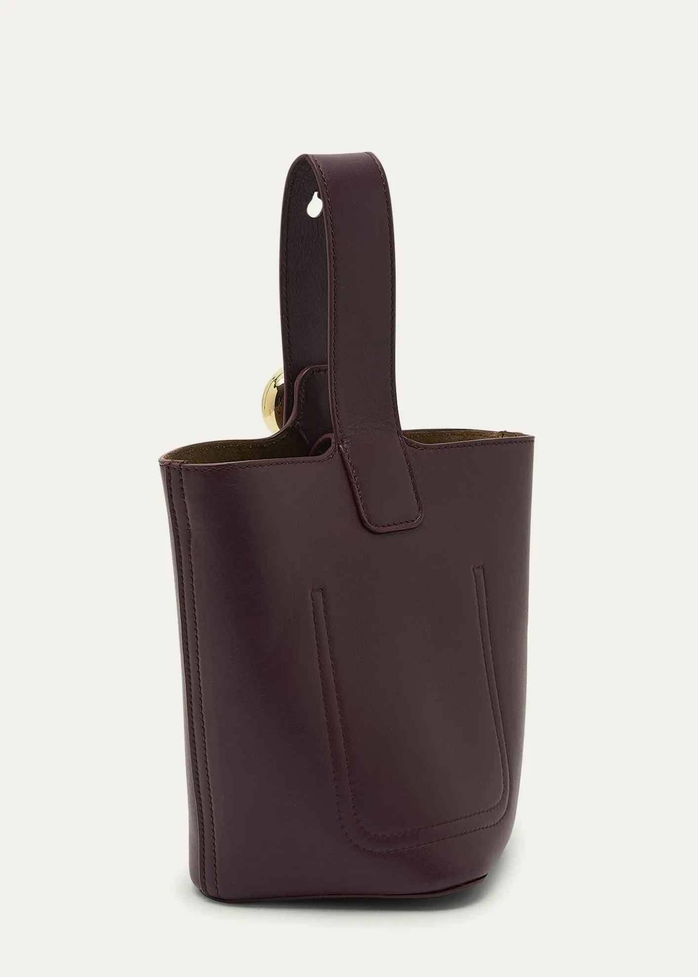 LoeweMini Pebbled Leather Bucket Bag