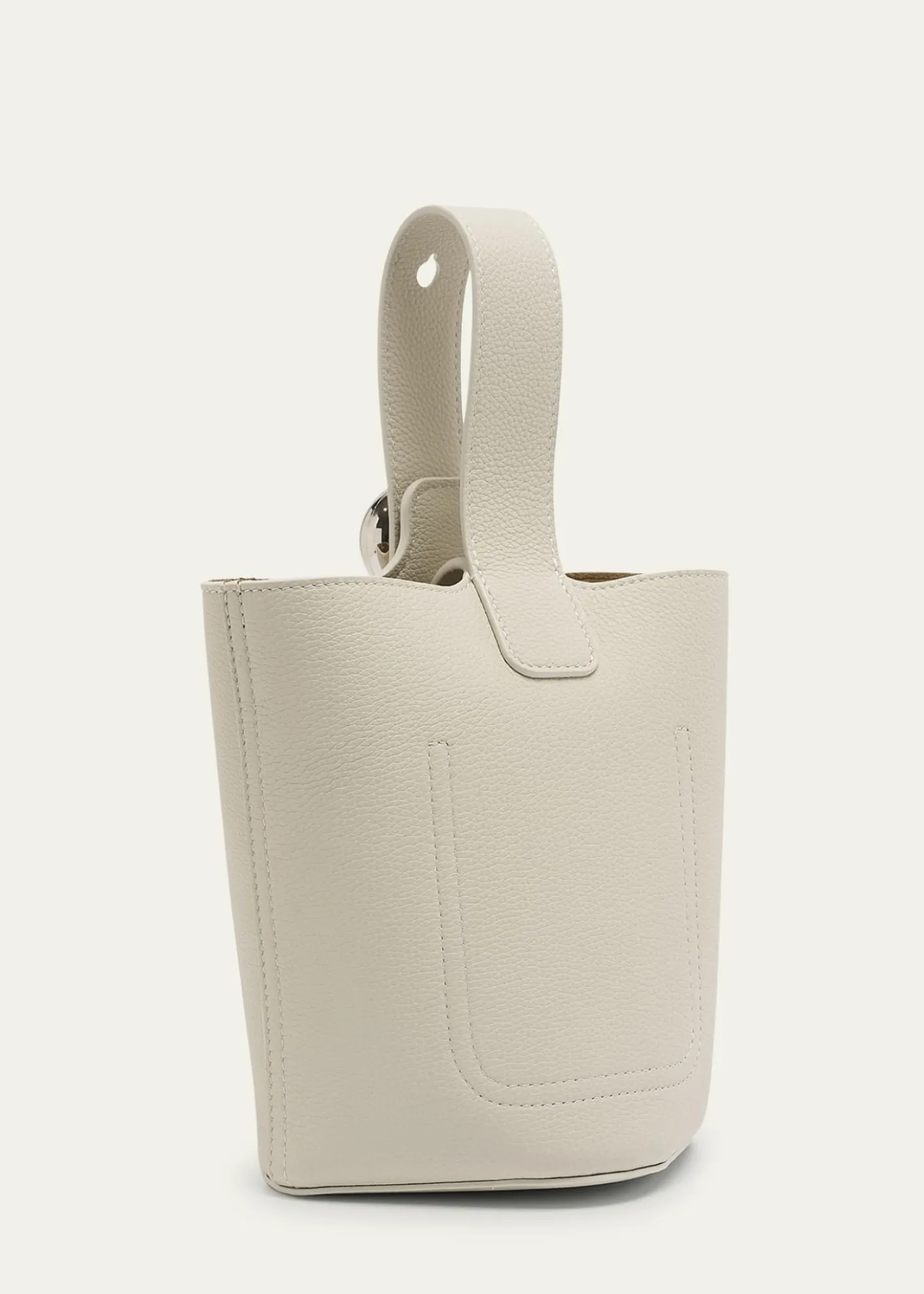 LoeweMini Pebble Leather Bucket Bag