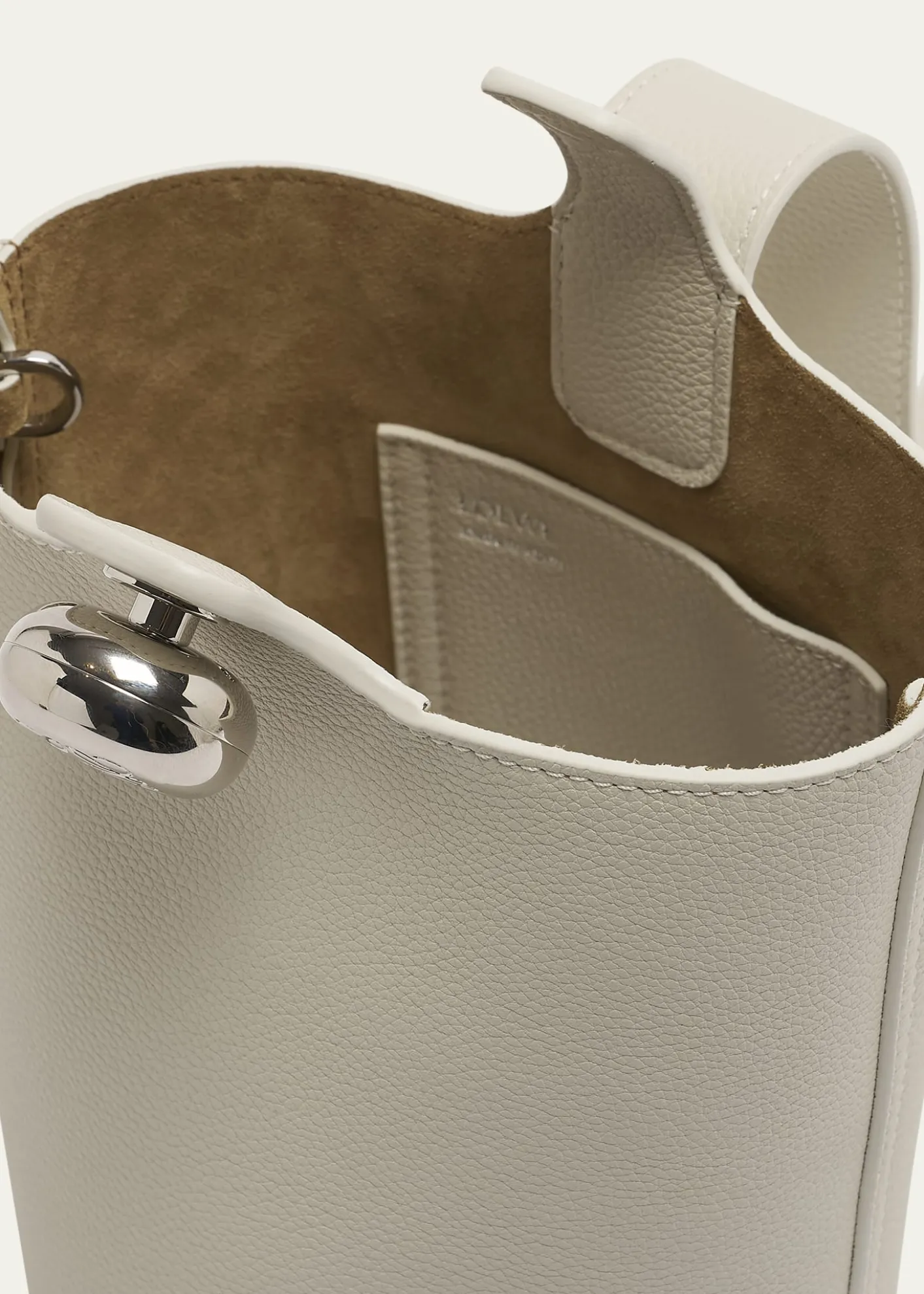 LoeweMini Pebble Leather Bucket Bag