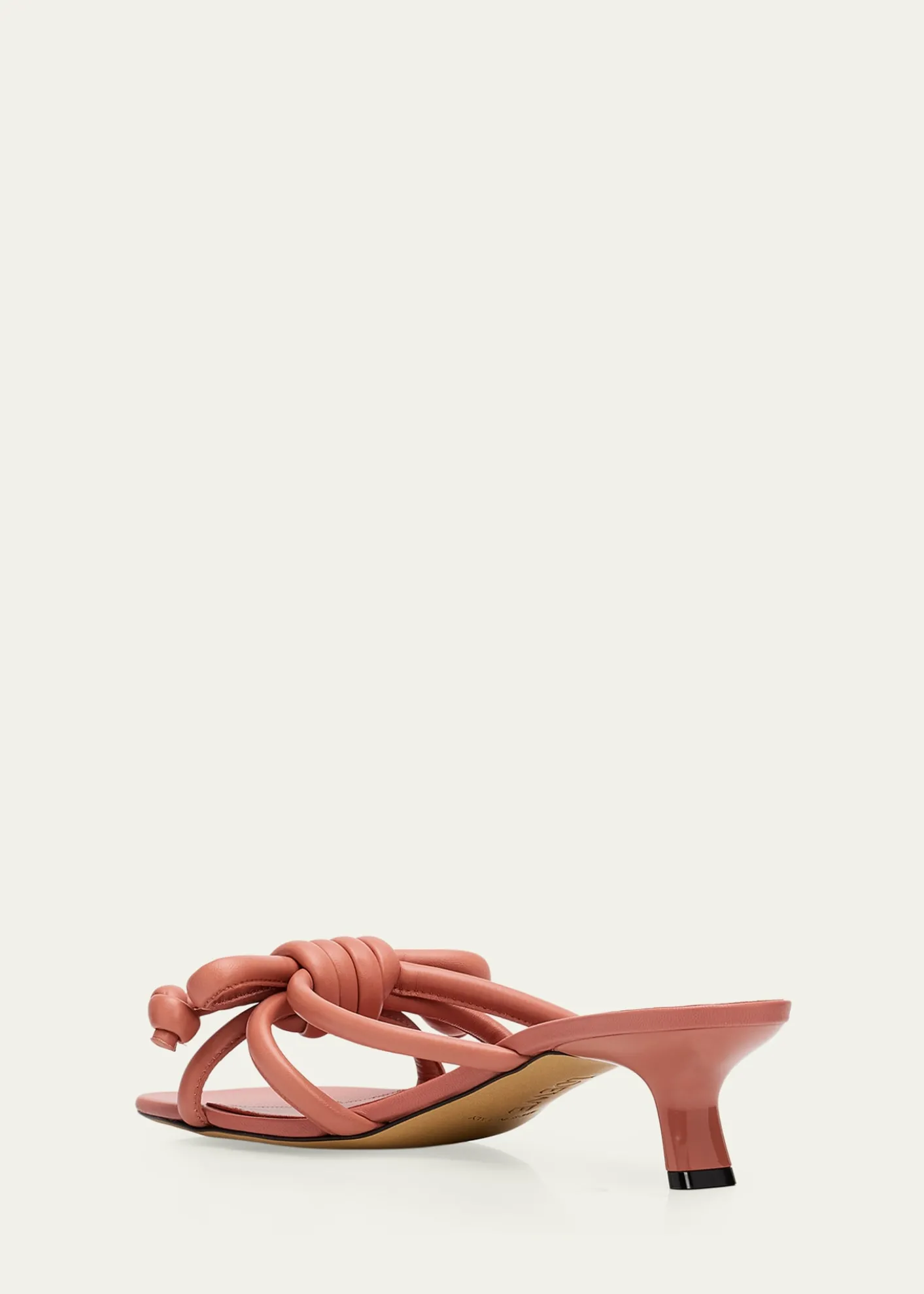 Loewe45mm Flamenco Leather Knot Sandals