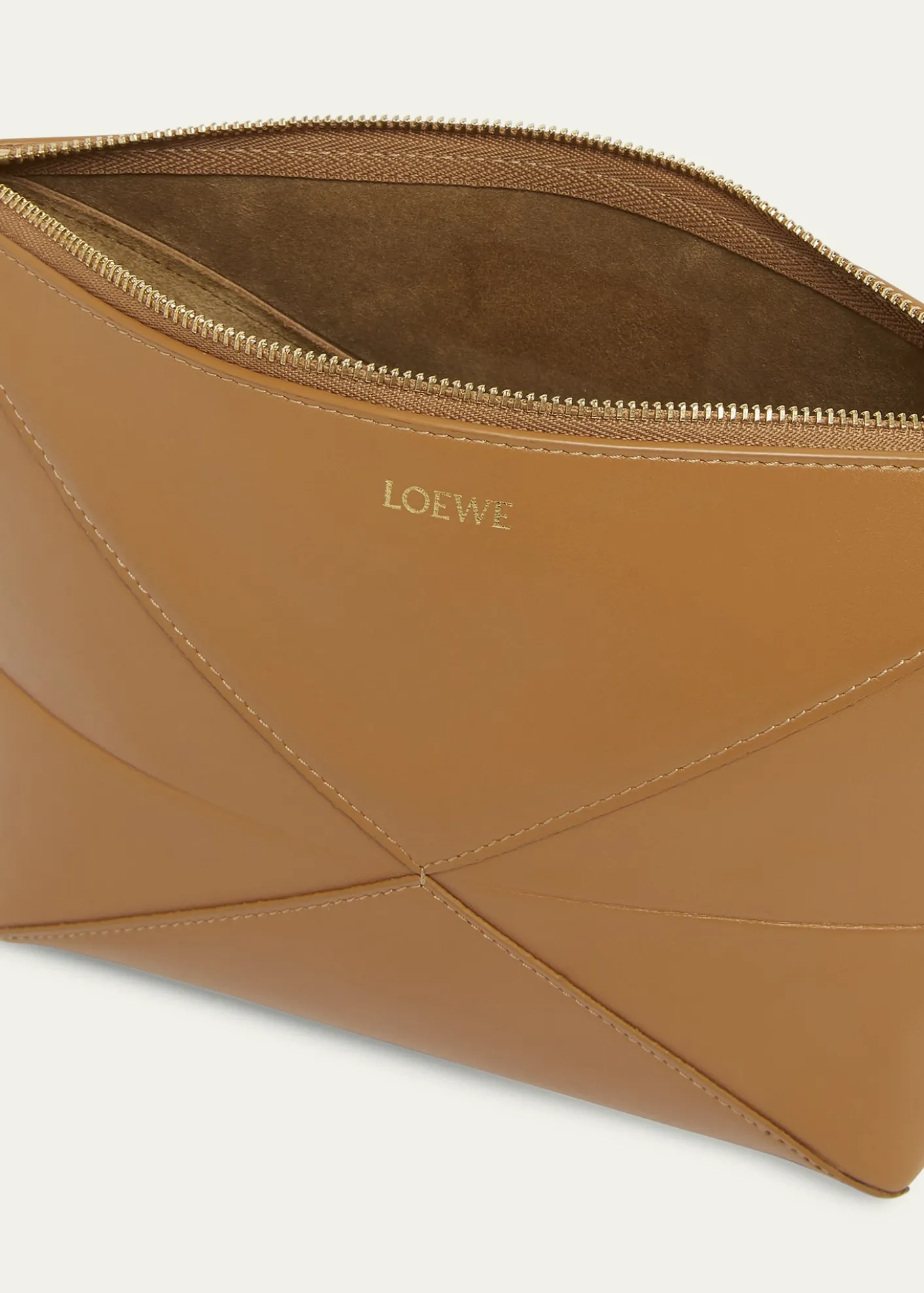 LoewePuzzle Fold Leather Pouch Shoulder Bag