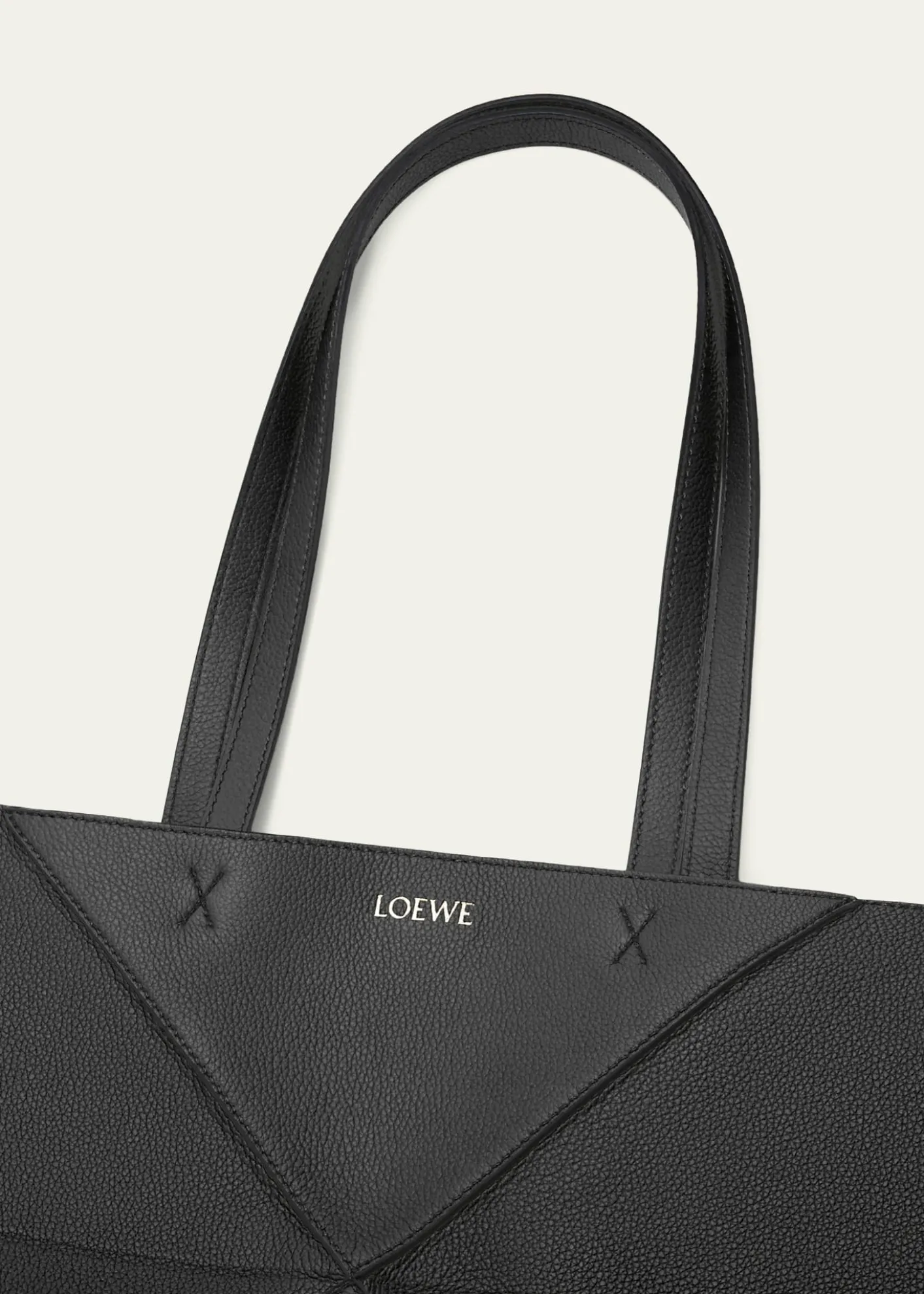 LoewePuzzle Fold Tote Bag in Leather