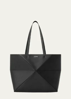 LoewePuzzle Fold Tote Bag in Leather