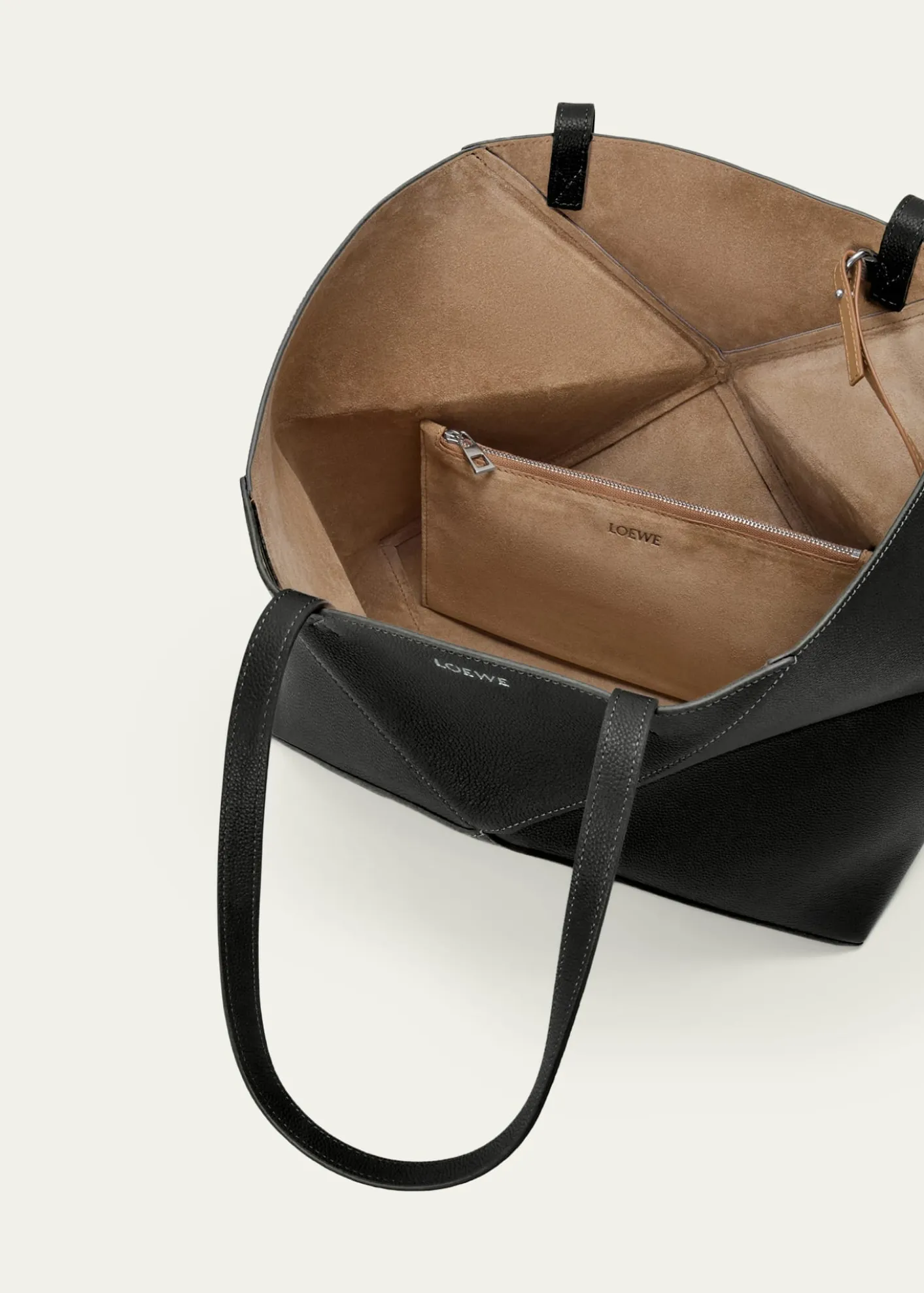 LoewePuzzle Fold Tote Bag in Leather