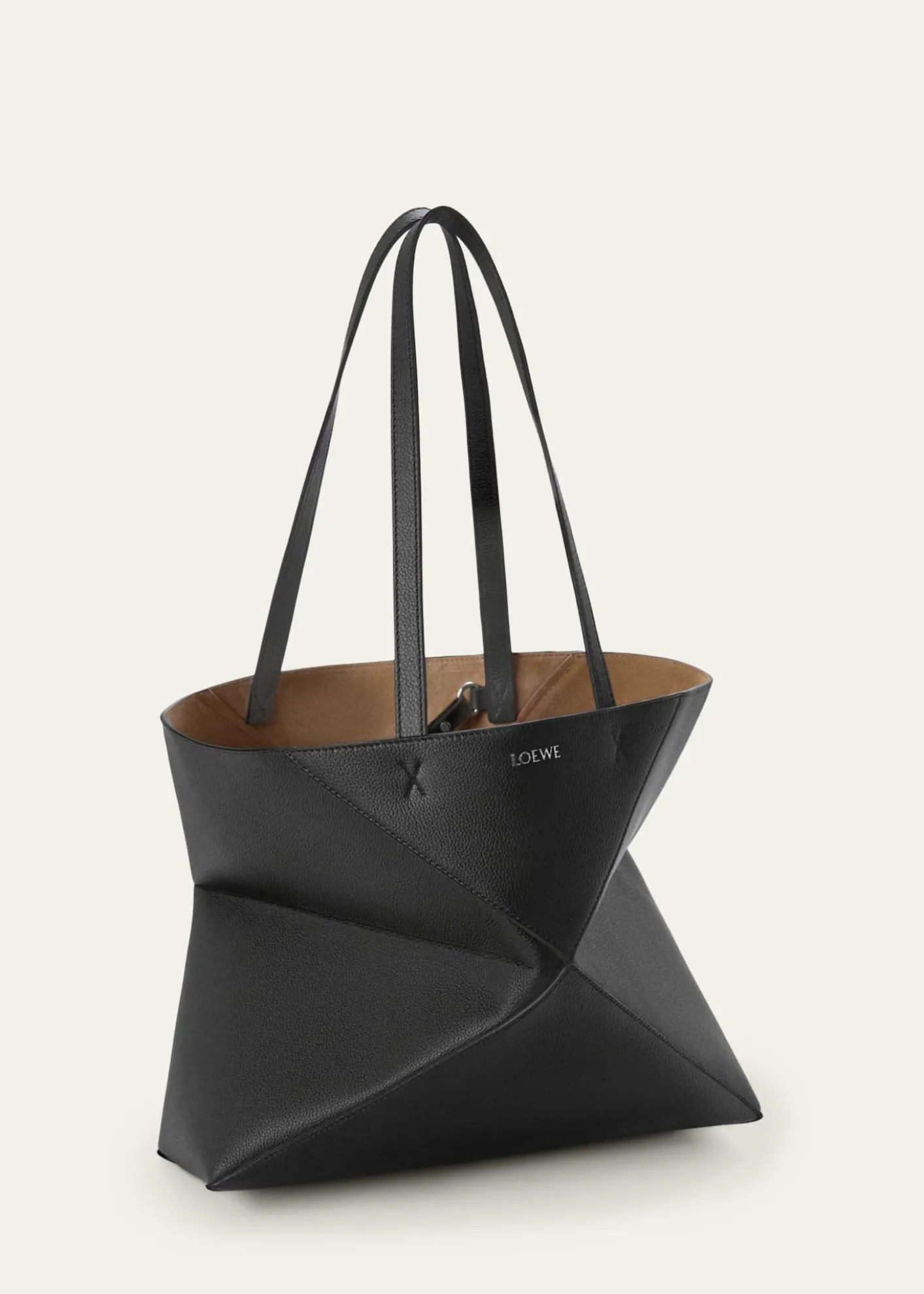 LoewePuzzle Fold Tote Bag in Leather