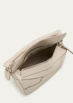 LoewePuzzle Panta Small Top-Handle Bag in Leather
